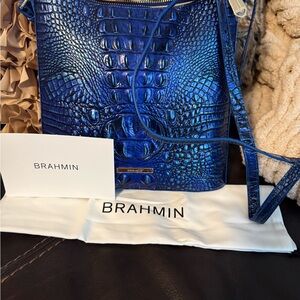 Brahmin Katie Mirage Melbourne Genuine Leather Crossbody NWT
